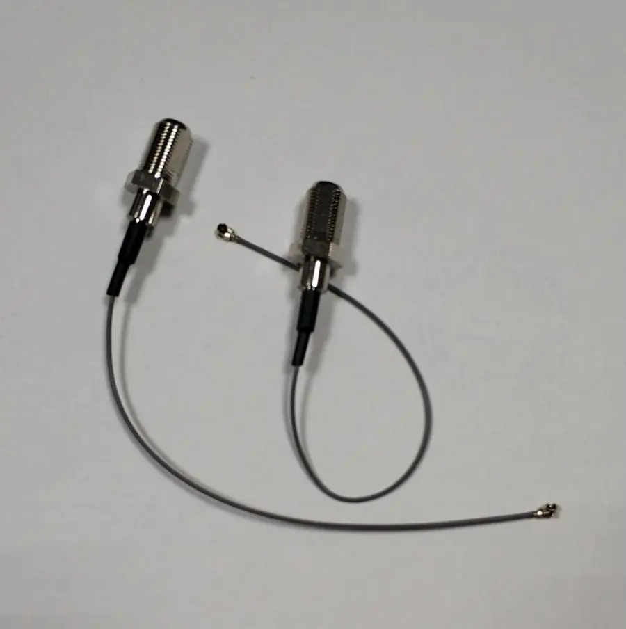 Antenna adapter pigtail IPX U.FL - F female 2 PCs | Communications Antennas