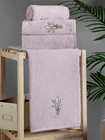 4 *(50x80 см) набор полотенец турецкий чистый 100 хлопок супер впитывающий мягкий светильник-фиолетовый с особым дизайном Восточный Западный домашний текстиль 2021