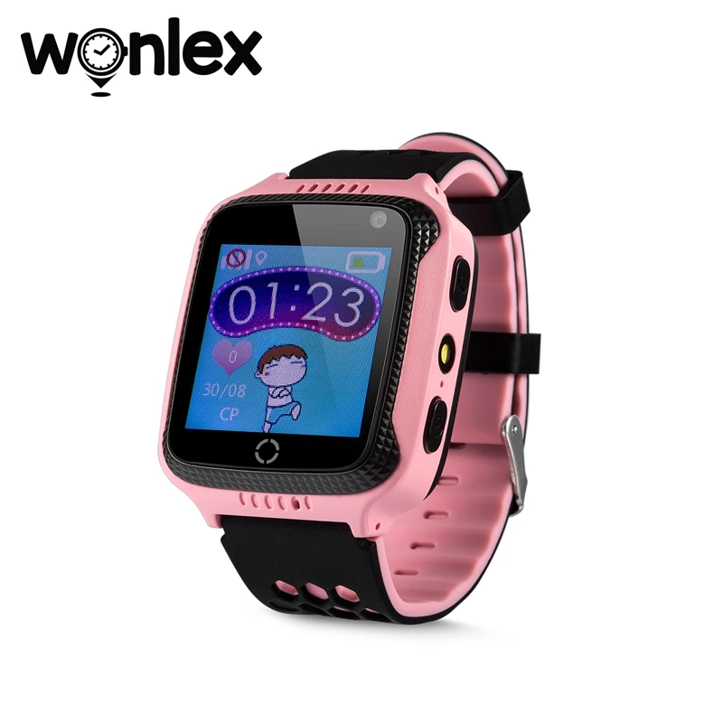 Смарт часы Wonlex детские GPS камера GW500S Sim карта кнопка SOS определение