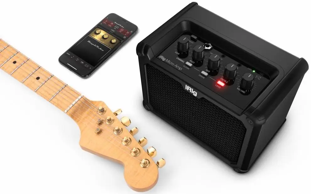 Гитарный усилитель IK Multimedia iRig Micro Amp (Black) | Электроника