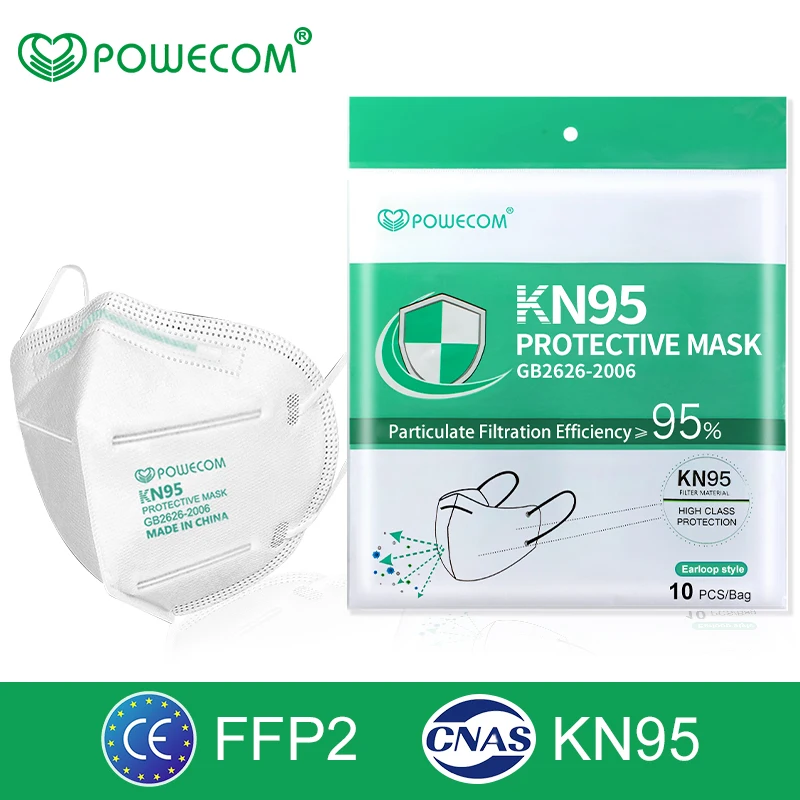 

FFP2mask фильтр маски KN95 респиратор Тканевая маска защитный рот Mascarillas взрослых 5 слоев пыле маски для лица маска на рот маски от маска для лица о...