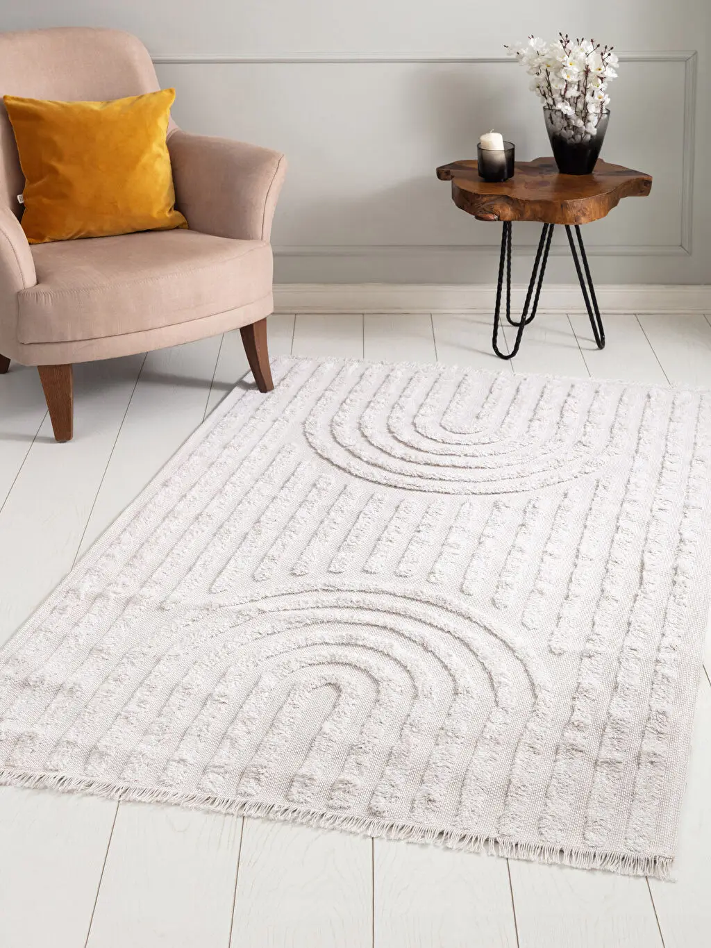 Скандинавский ковер для гостиной скандинавский из хлопка модный современный