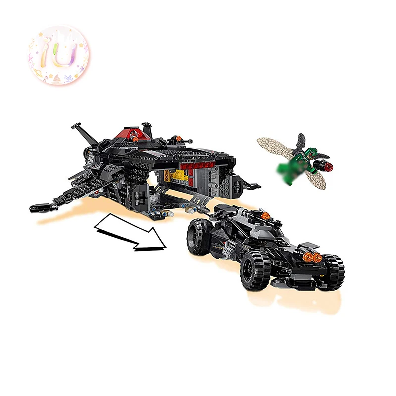 BELA 10846 Super Heroes Flying Fox: Бэтмобиль Airlift Attack Строительные блоки подарки игрушки для