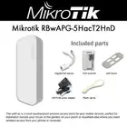 Уличная точка доступа Mikrotik, Wi-Fi, Wi-Fi, 2,4 ГГц, 300 Мбитс, 5 ГГц, 1300 Мбитс