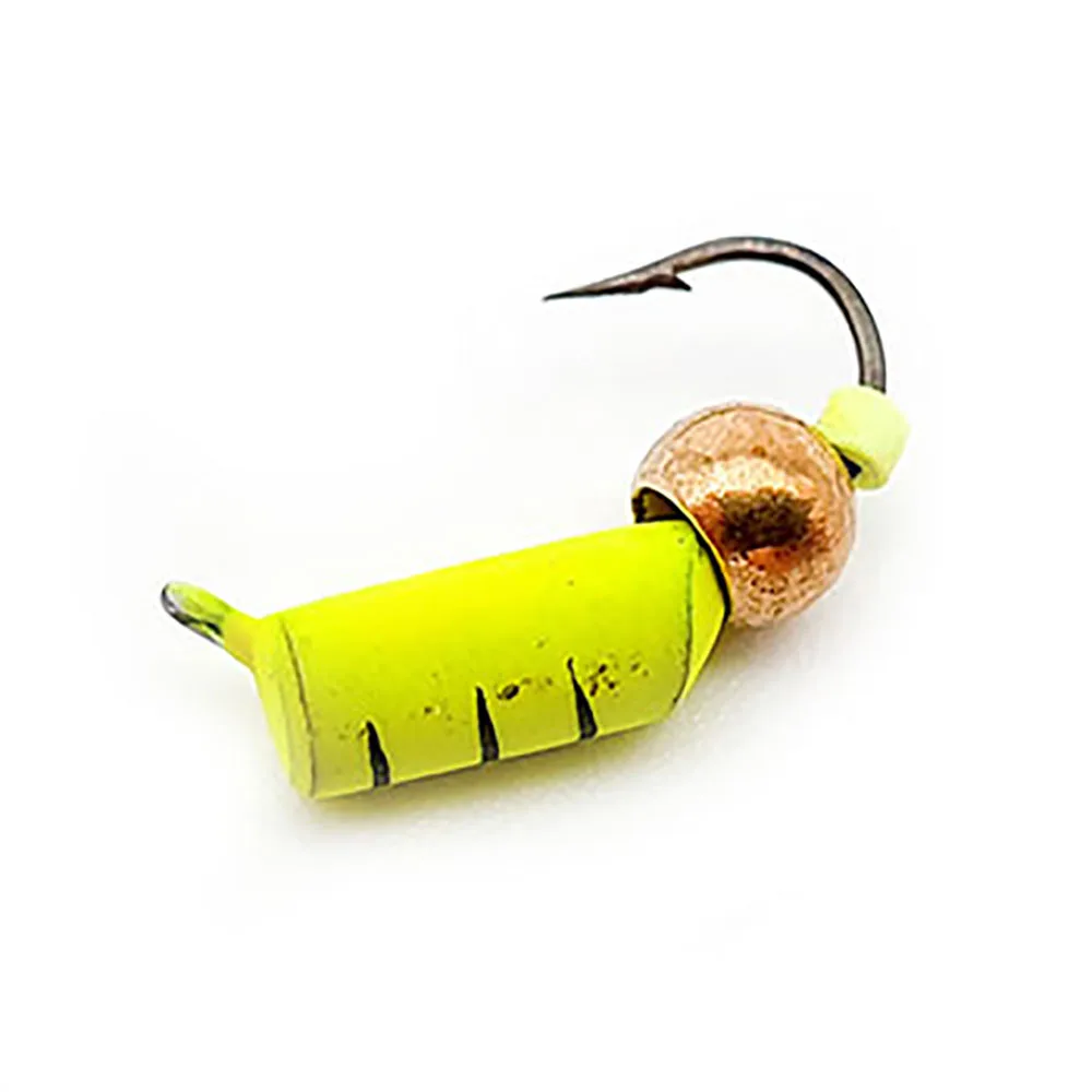 Sea mouse for winter fishing tungsten wormix37 column with brass ball ice perch flesh white fish | Спорт и развлечения