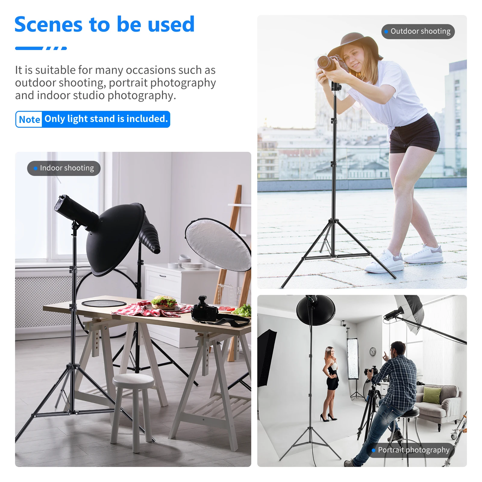 Neewer Pro 6 Feet/190 см фотографии светильник стойки с переносной чехол для