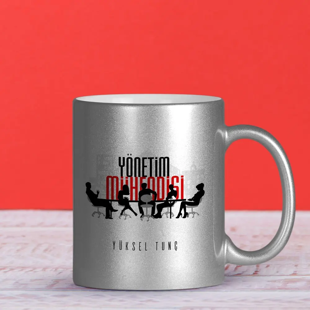 

Personalized Professional Managing Engineer Silver Gilt Mug Cup