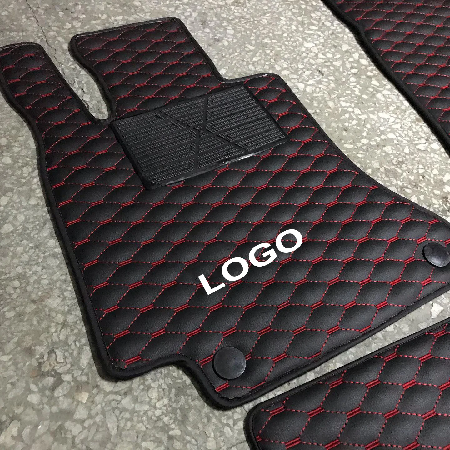 

4 PCS LUXURY Car Floor Mats Carpet For Mercedes A,B,C,E,S,G,R Series - X Class - Actors - Atego - Vito - E190 - W114 and W115