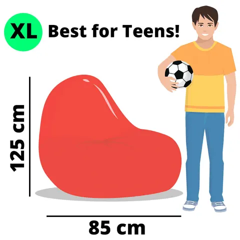 Кресло-мешок «Груша», Пуффбери, Жаккард с наполнителем - пуфик пуф пуфф мягкий для дома дачи сидения отдыха - изображение