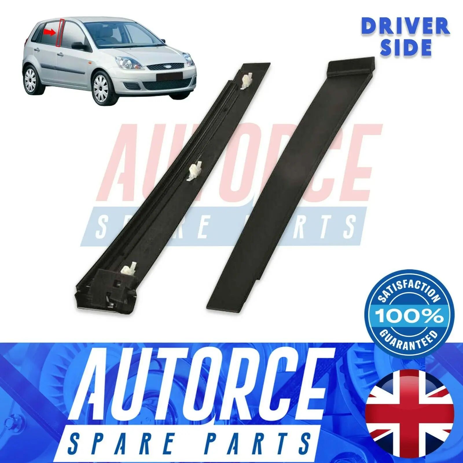 Для FORD FIESTA MK5 для задней правой двери пластиковая литье отделочная панель 4/5