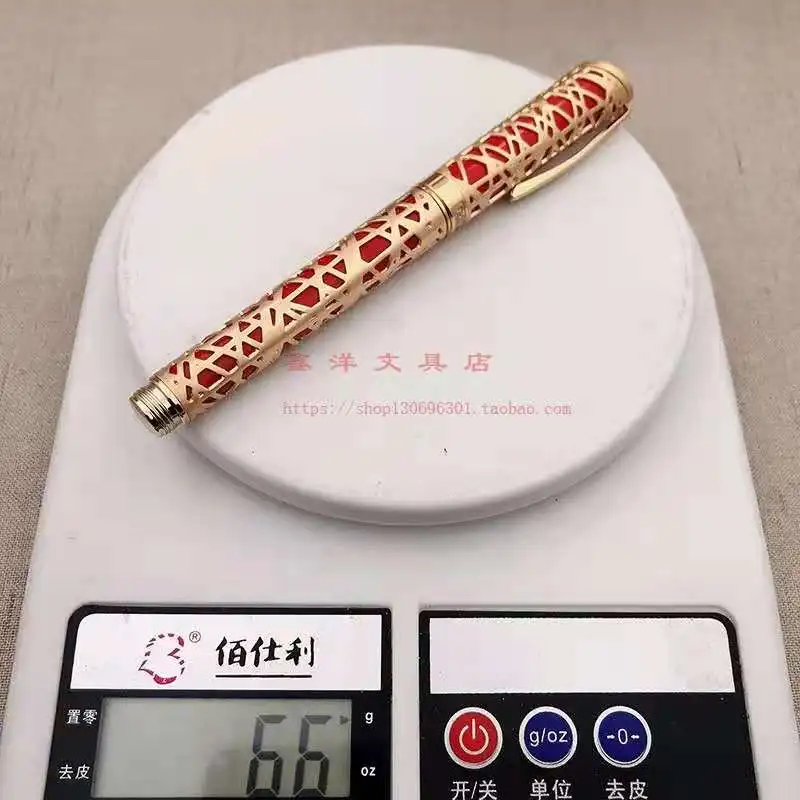 

Old Stock 2008S Olympic Memory Fountain Pen Metal Ink Pen M NIb Converter Filler Stationery Office school supplies writing gift