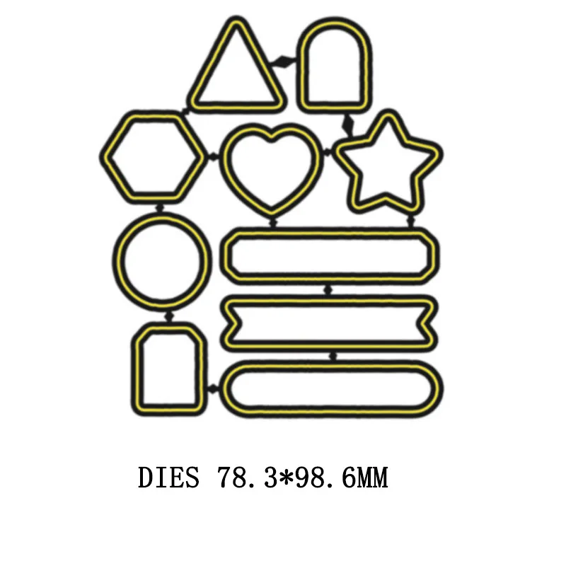 

Clear Stamps 26 English Letters And Five-pointed Star Triangular Cylinder For DIY Scrapbooking Cards Making Craft New Dies