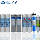 5-ти ступенчатый фильтр-картридж фильтр для очистки воды 75 GPD RO мембрана Vontron Мембрана обратного осмоса Sysyeed углеродного волокна + T33 кокосового ореха фильтр + vontron