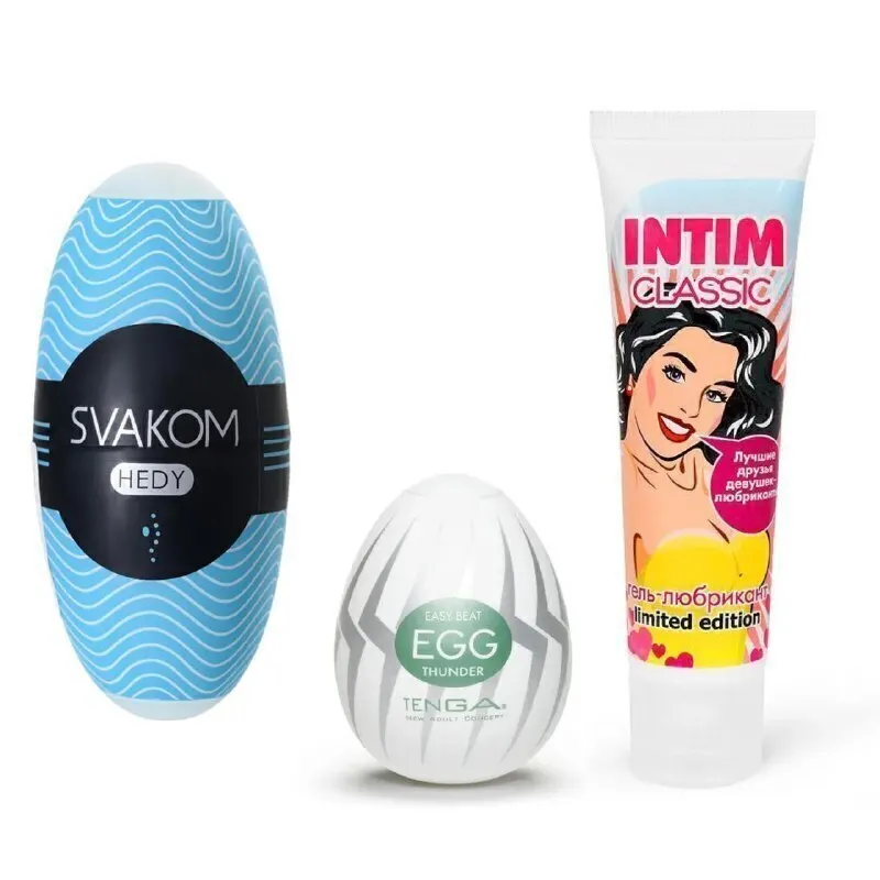 Яйцо-мастурбаторы Tenga Egg (Тенга), Svakom Hedy (Сваком) Intim Classic Limited Edition мастурбации яйцо игрушки для взрослых