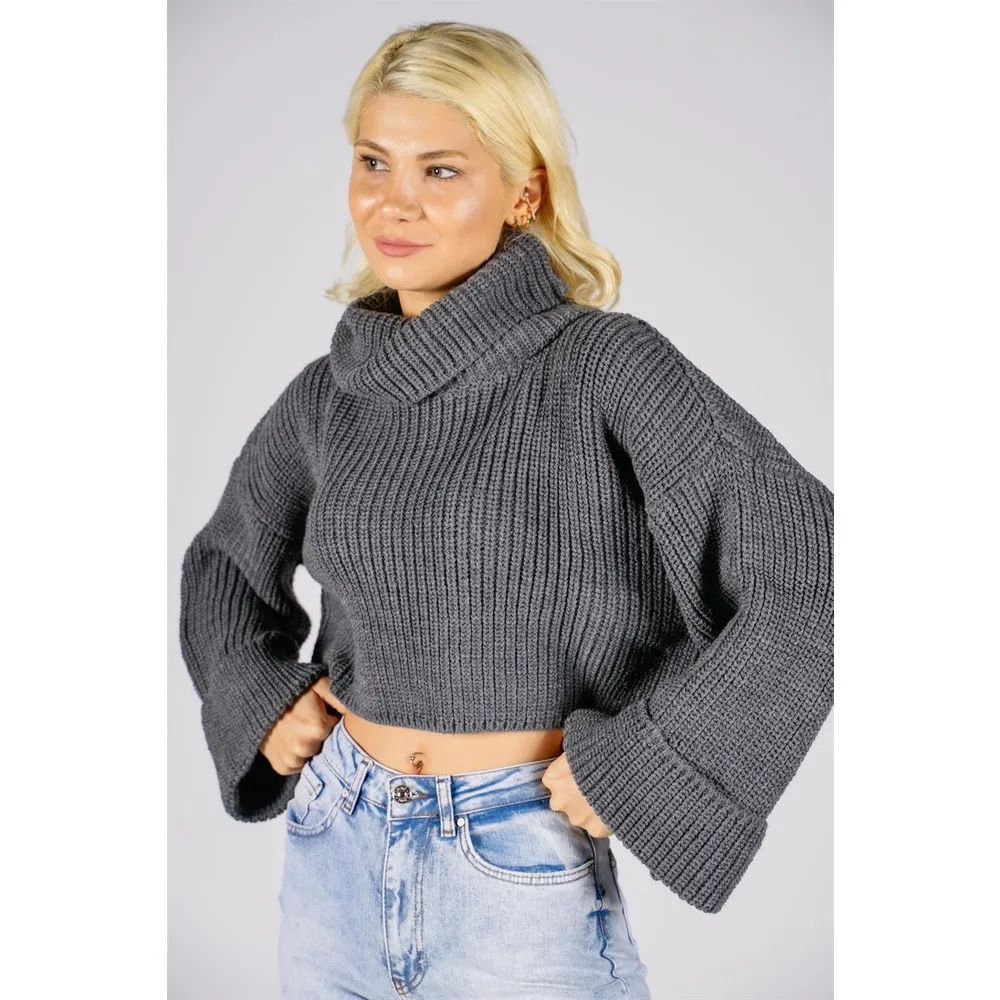 

Women's turtleneck sweater pullover winter autumn/spring acrylic fashion elegant style temporary shed new design modern casual quality