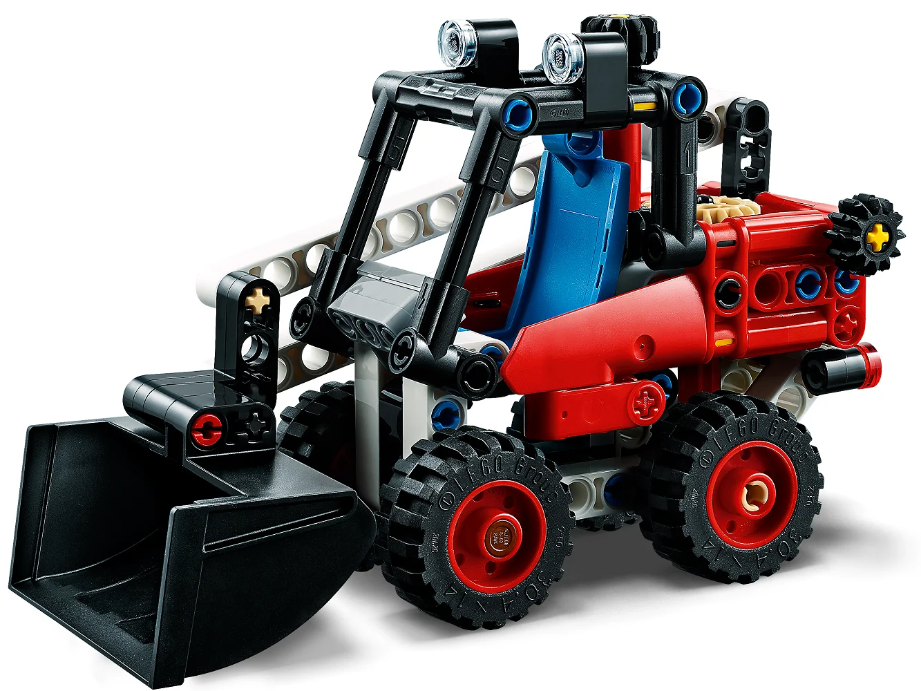 Погрузчик с бортовым поворотом Lego Technic 42116 игрушки мальчики девочки блоки