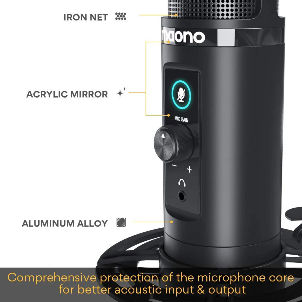 Микрофон Maono AU PM422 (Black)|Микрофоны| |