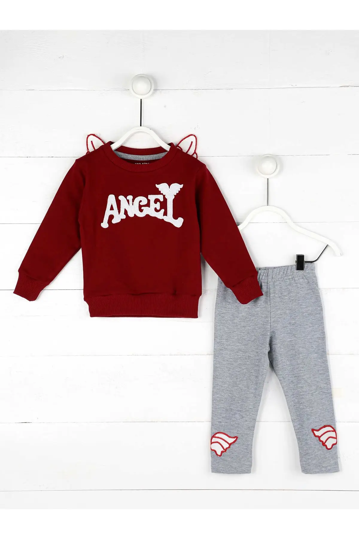 Цвет бордовый серый 2 li детские колготки костюм | Мать и ребенок
