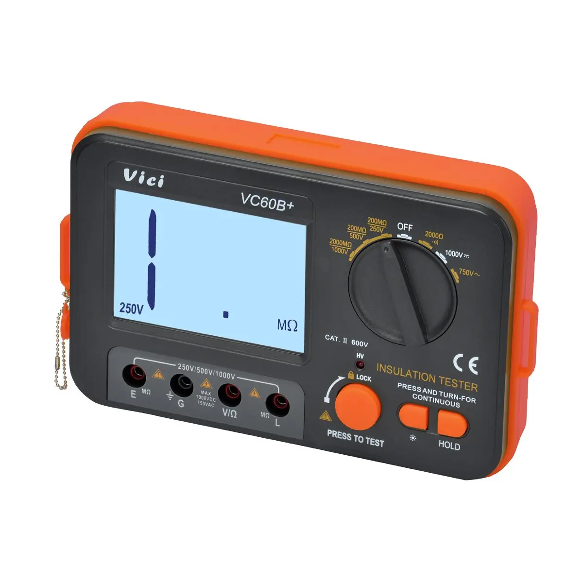 M004 VC60B+ Digital Megger MegOhm Meter Insulation Tester DCV ACV resistance | Инструменты