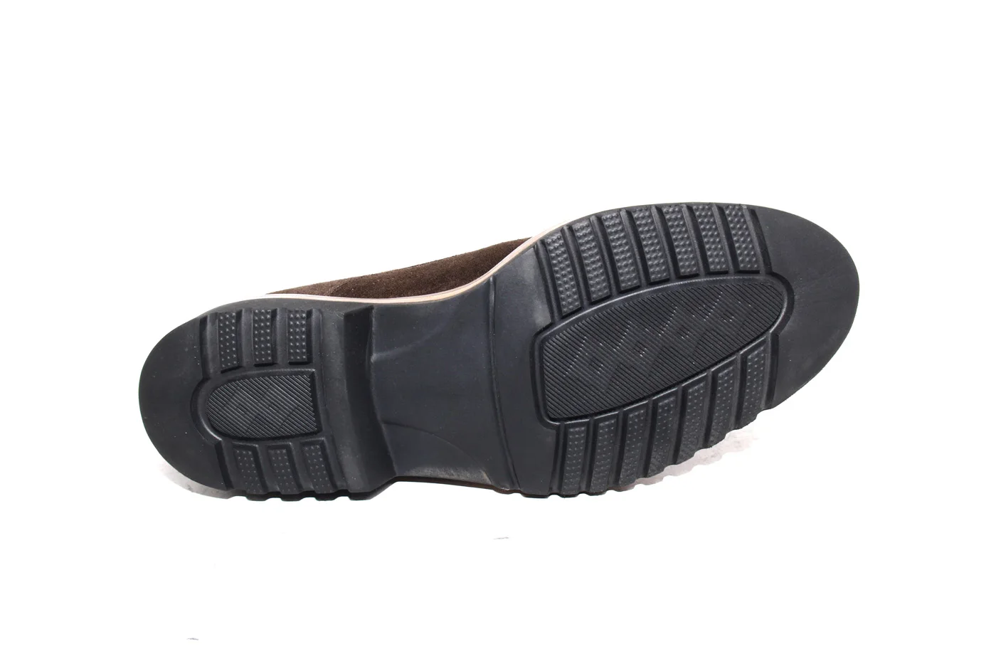 

Handmade Double Monk Strap Shoes with Brown Suede and Extra Light Sole, Casual Formal Style, Spring 2021 Collection