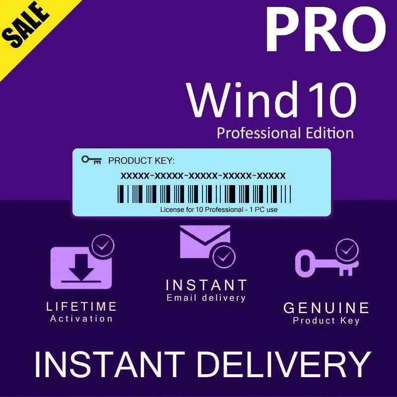 

Win 10 Pro professionnelle, 32/64 bits, toutes les langues, 2021100% d'origine100% ven