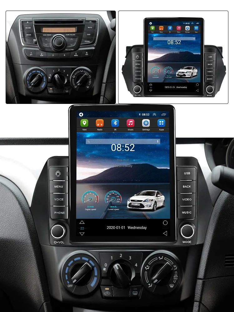 8G + 128G 2 Din Android 11 навигация GPS Автомобильный мультимедийный плеер для Suzuki Alivio Ciaz