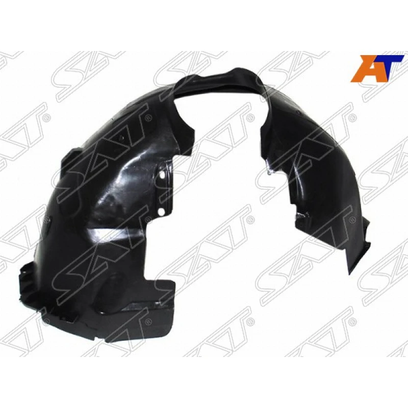 Подкрылок передний правый для Ford Focus 3 2011-2015 SAT ST-FDA6-016L-1 Форд Фокус Передние