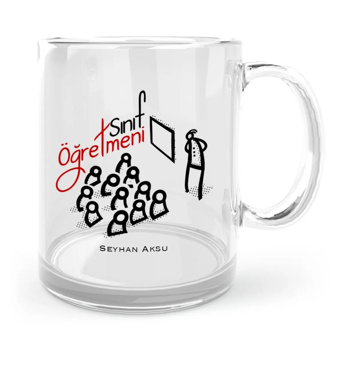 

Personalized Class Teacher Glass Mug Cup-2
