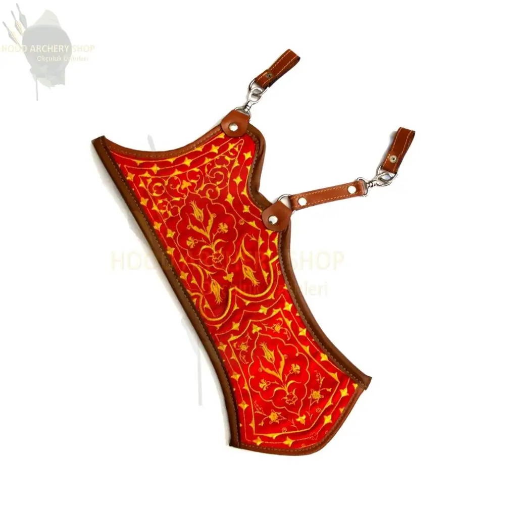 Вертушка для верховой езды Традиционный турецкий хип стрельбы из лука кожаные
