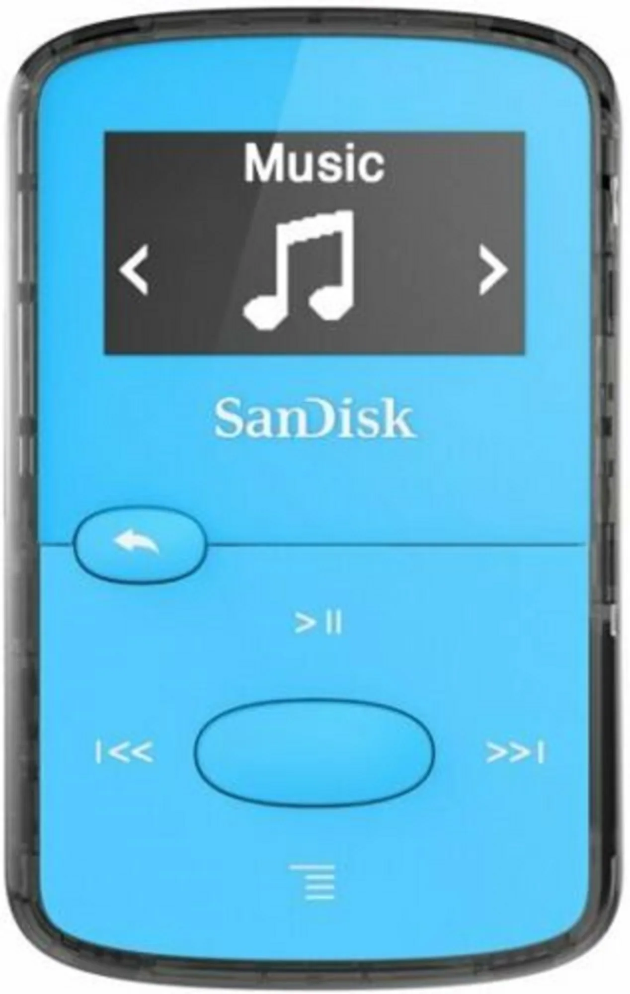 Новинка SanDisk Sansa Clip Jam 8 ГБ синий MP3-плеер FM-радио Музыкальный разъем USB MicroSD |
