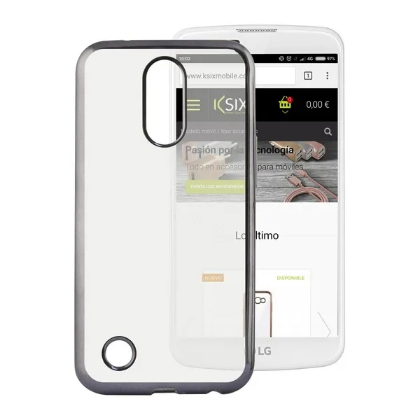 Чехол для мобильного телефона Lg K10 Flex Metal серый| |