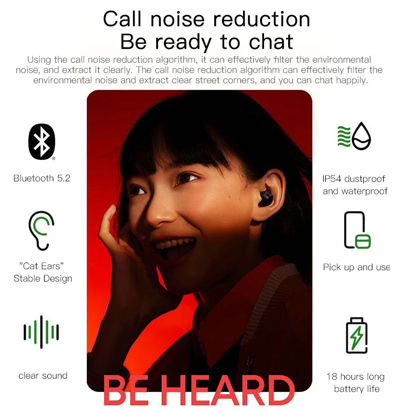 5/10/20PCS Wholesale Xiaomi Redmi Buds 3 Lite Wireless Bluetooth 5.2 Earphone IP54 Headphones Business Headsets Gaming Earbud |