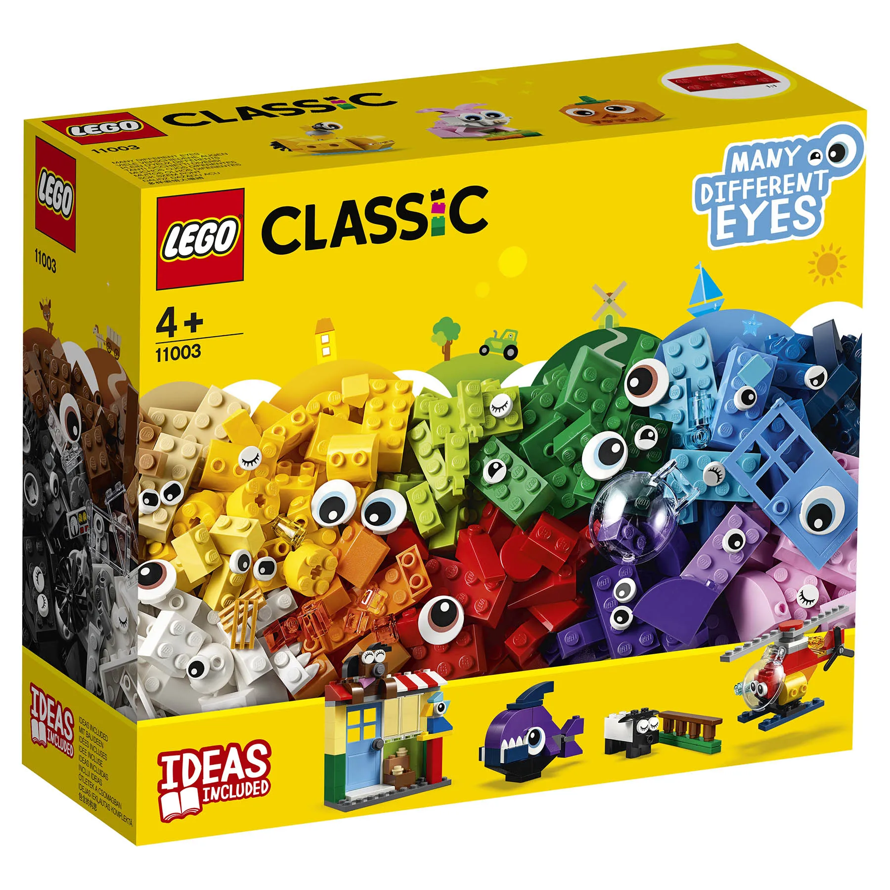 Конструктор LEGO Classic 11003 Кубики и глазки | Игрушки хобби