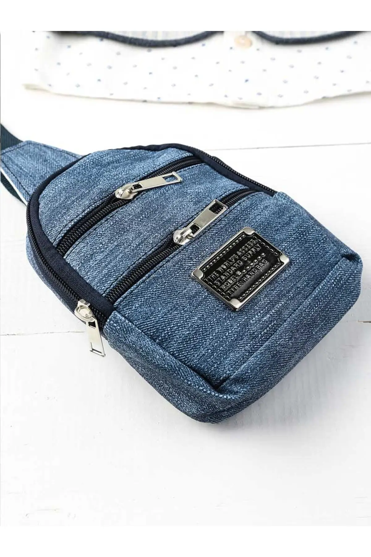 

Light Blue Navy Blue Male Child 6 s Suit