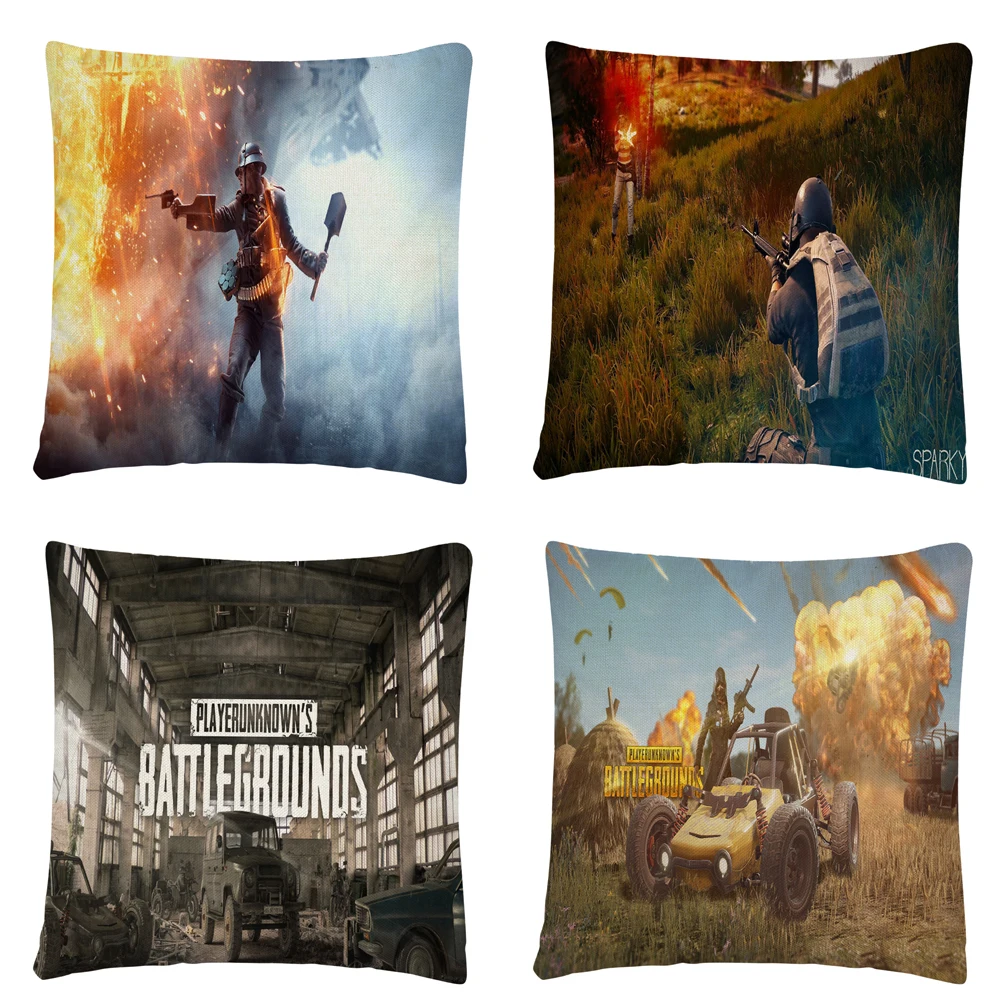 PUBG игры Герой мультфильма обои постельное белье Чехол для подушки домашнего