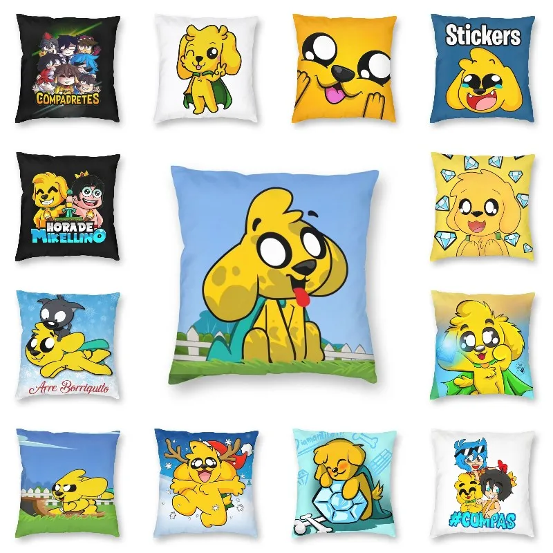 

Mikecrack Anime Square Throw Pillow Cover Decoration 3D Two Side Printed Cartoon Anime Pattern Cushion Cover for Living Room
