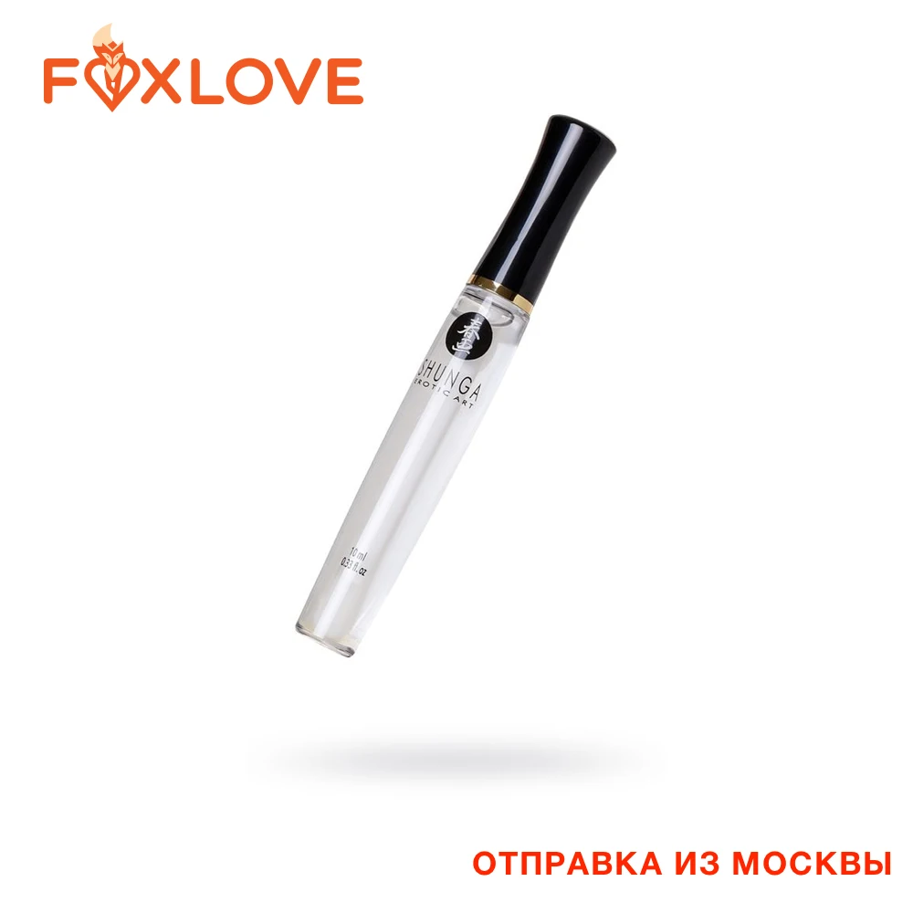 Блеск для губ Shunga Божественное удовольствие эффект тепла прохлады и покалывания