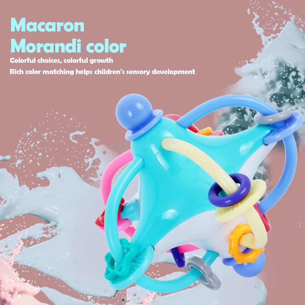 Ранние обучающие игрушки для ребенка 0 12 месяцев пазл ручной ловли погремушки мяч