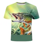 Футболка с коротким рукавом и круглым вырезом, с принтом