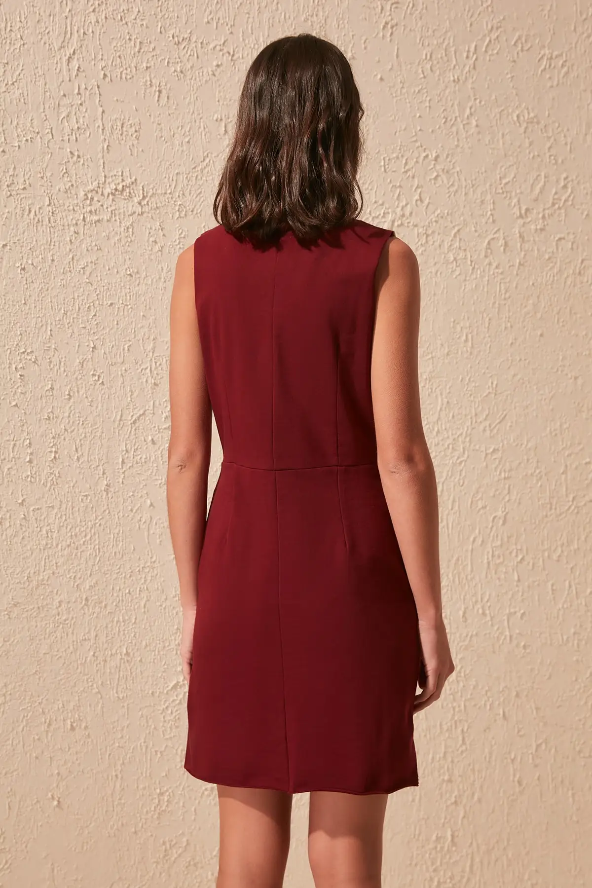 Базовое трикотажное платье TWOSS20EL1780 с карманами | Женская одежда