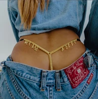 chains for custom waist body chain stainless steel body chain personalized body chain for women sexy body jewellery
