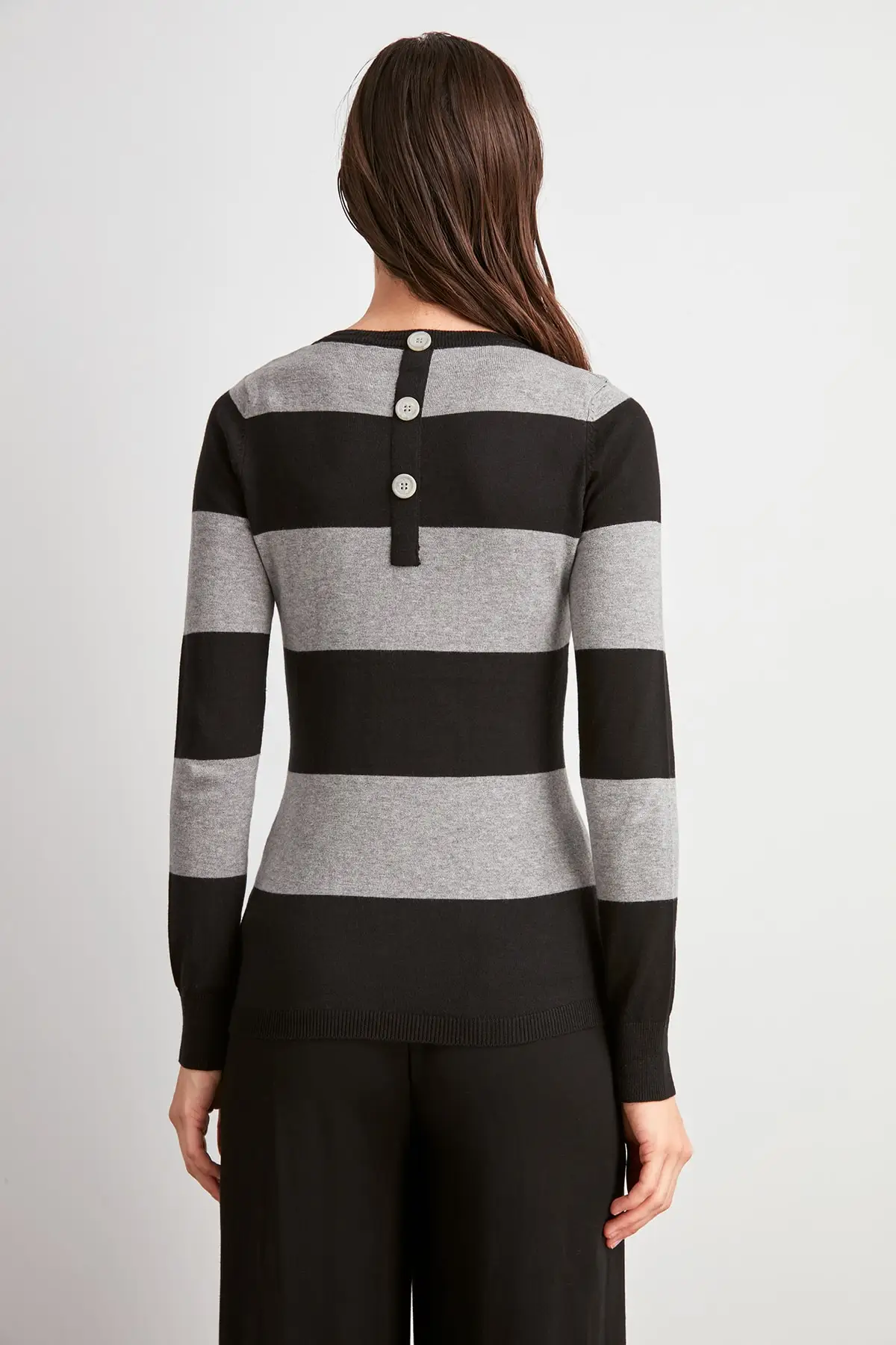 Trendyol With Color Block Sweater Pullover TWOAW20KZ1413 | Женская одежда
