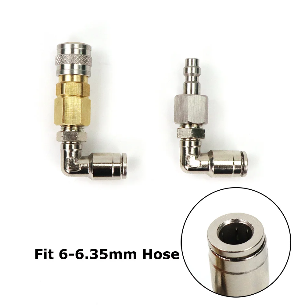 Фото Новинка, Airsoft HPA (US)2302 23-2 Фостер, быстрое отключение QD с нажимным фитингом для трубы 6 мм-6,35 мм шланга №1