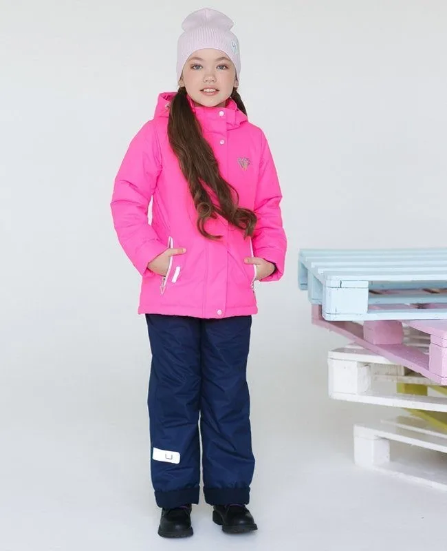 Верхняя одежда для девочек Костюм (куртка+брюки) Uki-kids &quotНивеа&quot |