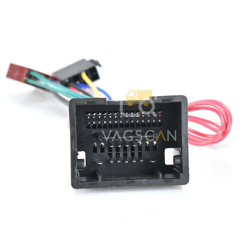 12 031 ISO стандартная проводка автомобильный радиоадаптер для CHEVROLET 2009 + OPEL +|Кабели