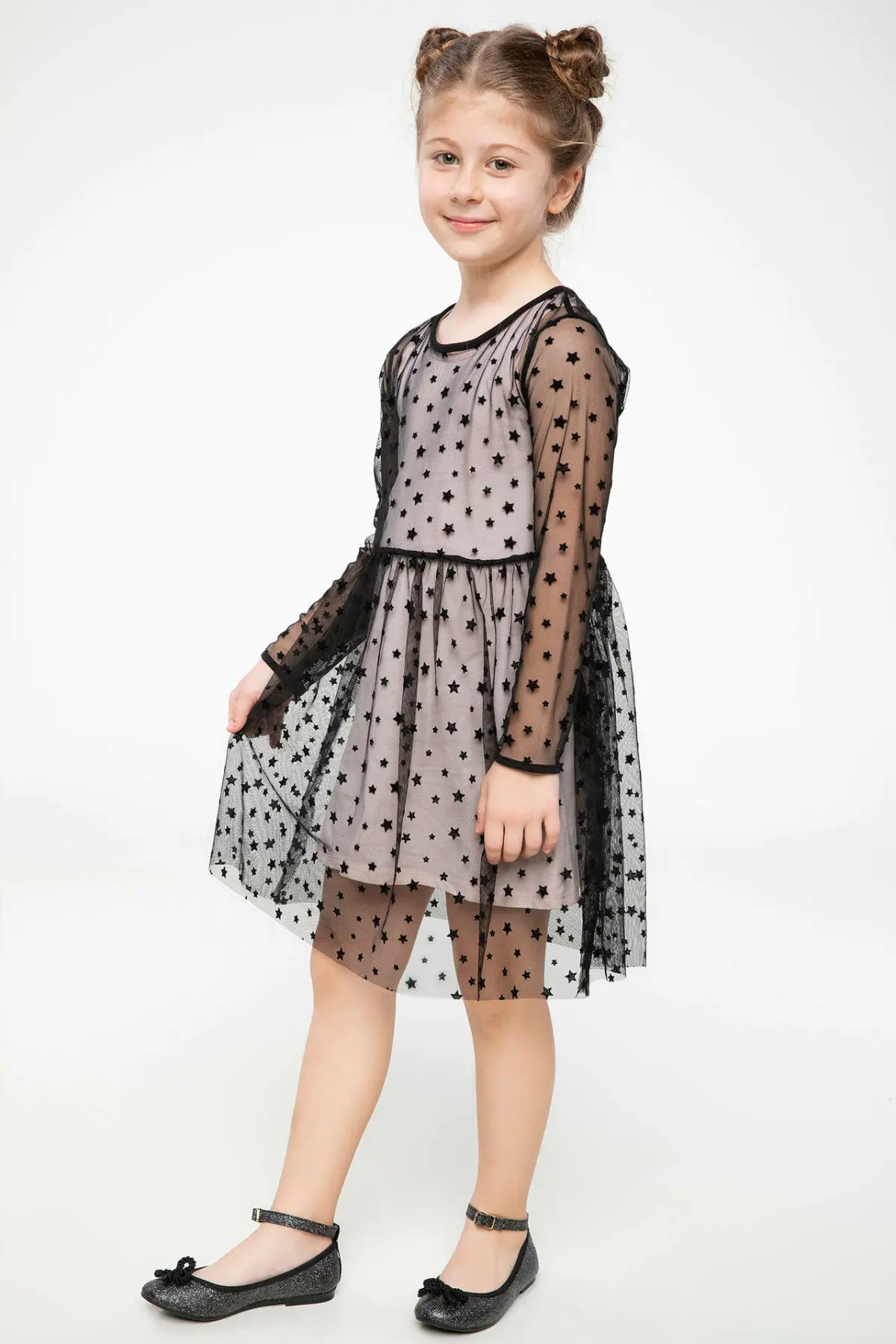 DeFacto девочка вязаный Dress-J3032A618AU | Детская одежда и обувь