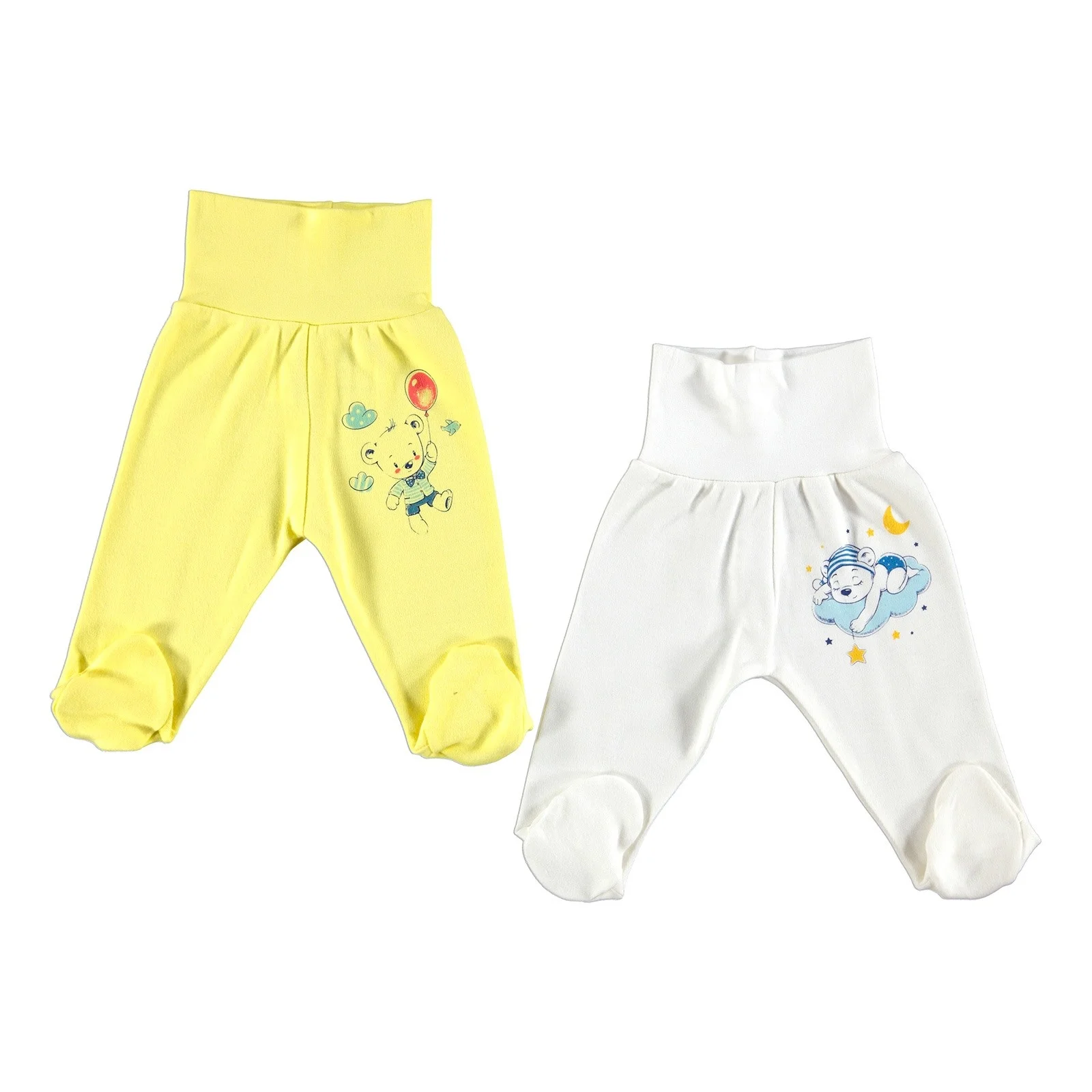 Ebebek HelloBaby/Детские широкие складные повседневные штаны с резинкой на талии