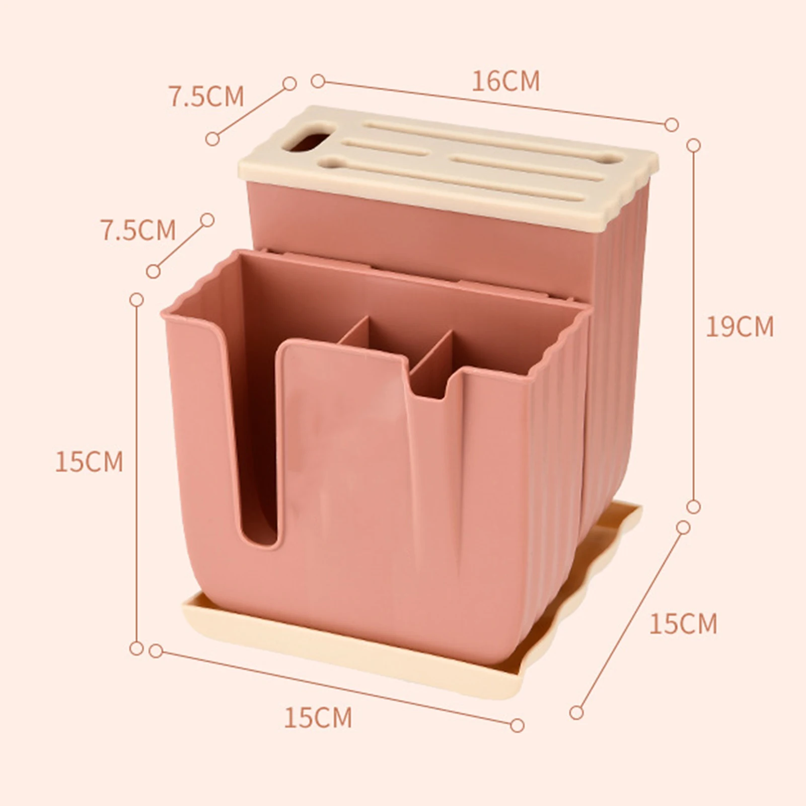 

Kitchen Tableware Rack Tool Holder Drain Rack Knife Spoon Fork Chopstick and Kitchen Tools Multi-functional Storage Holder
