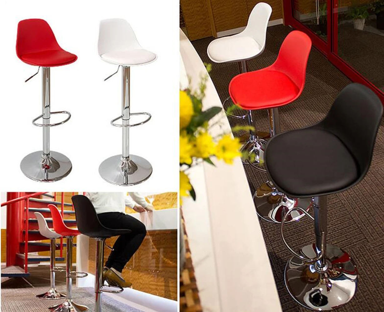 Высокий Регулируемый Кухонный Стул современный стул для гостиной офиса и кухни