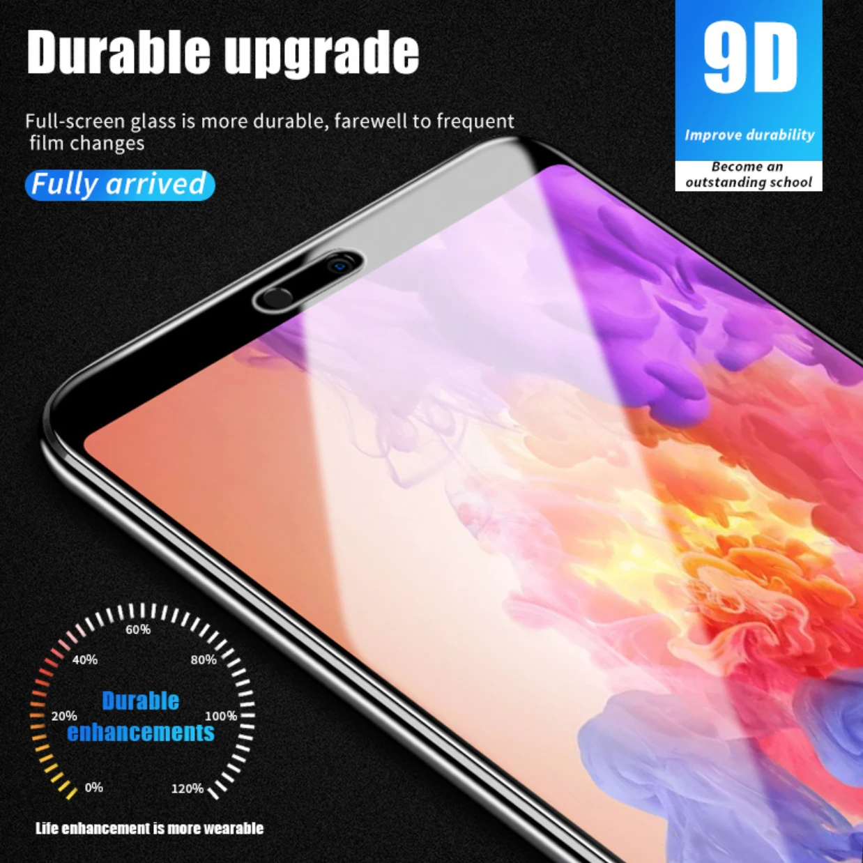 9D закаленное стекло для Huawei P30 Lite P20 Pro P smart Z 2019 Защитное Mate 20 30 Защитная пленка